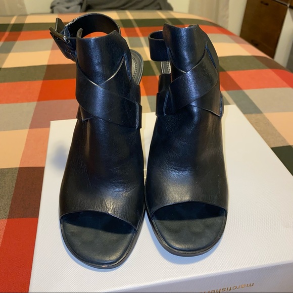 Calvin Klein Wood block heel Wedges - Picture 2 of 7